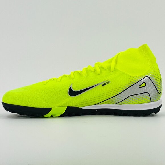 Nike Mercurial Superfly 10 Academy TF 'Volt Black' FQ8331-700 Soccer size 10.5 - Picture 2 of 8